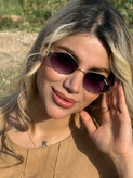 عینک افتابی زنانه همیشه ترند سلین دسته و لولا فلزی uv400