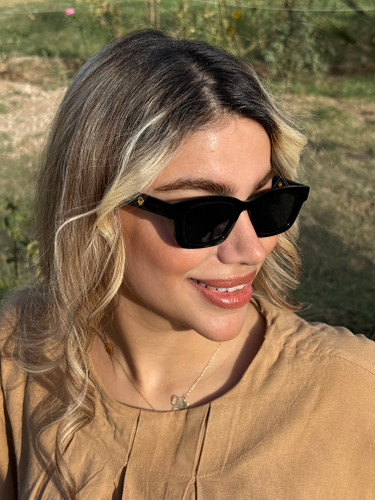 عینک افتابی زنانه ترند گربه ای uv400