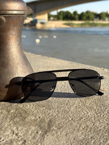 عینک افتابی برند ریبن Rayban زنانه مردانه شب و روز uv400 مشکی فلزی
