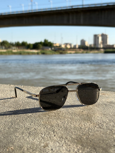 عینک افتابی برند ریبن Rayban زنانه مردانه روز uv400 فریم نقره ای فلزی