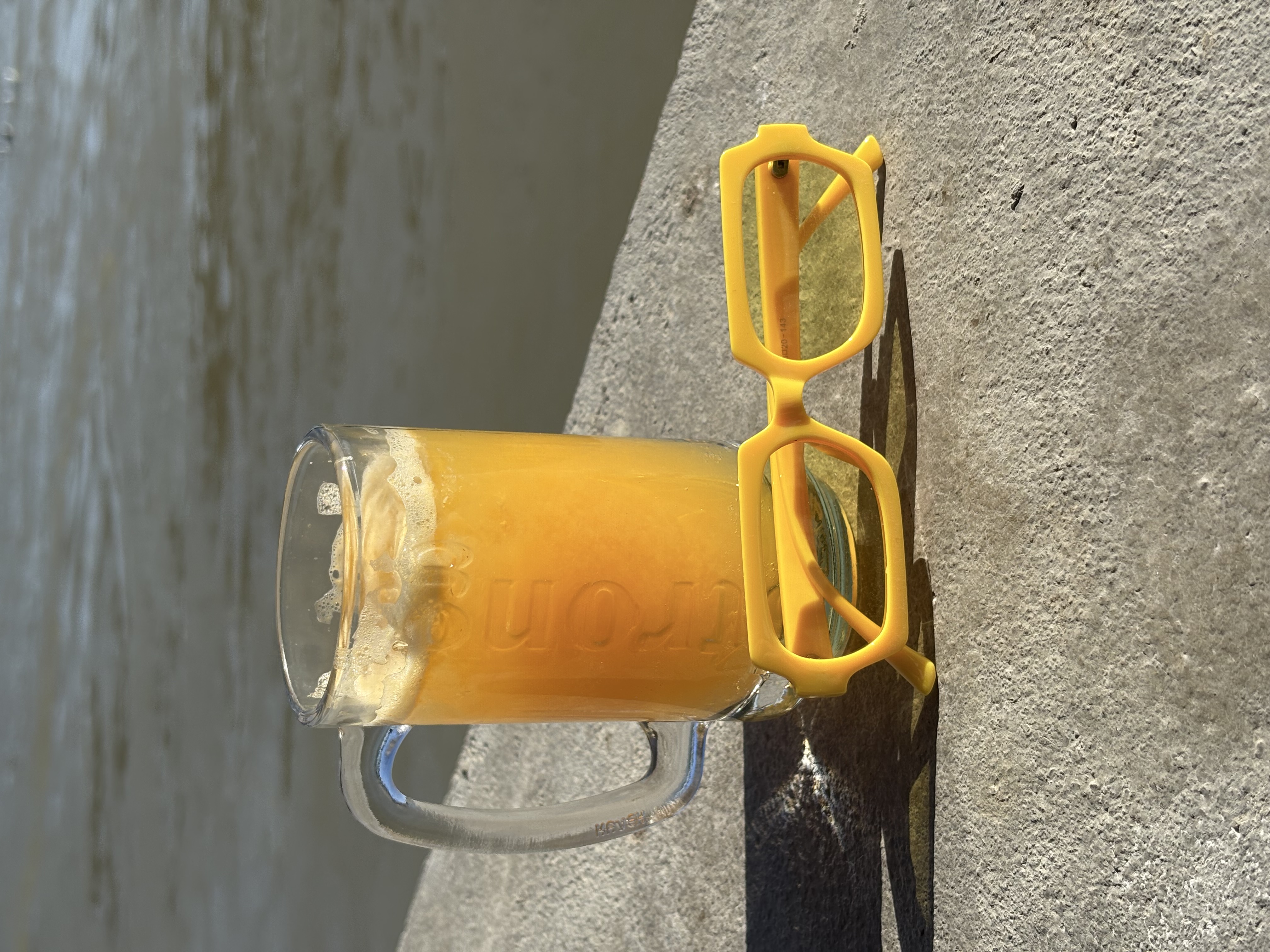 عینک مناسب روز و شب  مستطیلی ترند رنگ زرد uv400