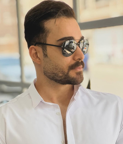 عینک خلبانی مردانه uv400 و پلاریزه مشکی همراه کاور و دستمال