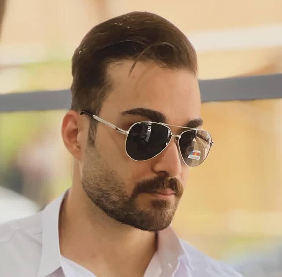 عینک افتابی خلبانی مردانه uv400 و پلاریزه